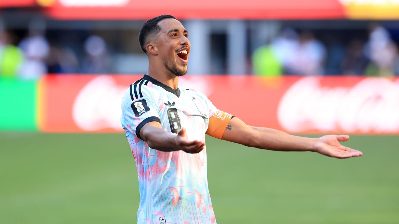 蒂勒曼斯：巴洛贡红牌撤销激励比利时4-1击败美国